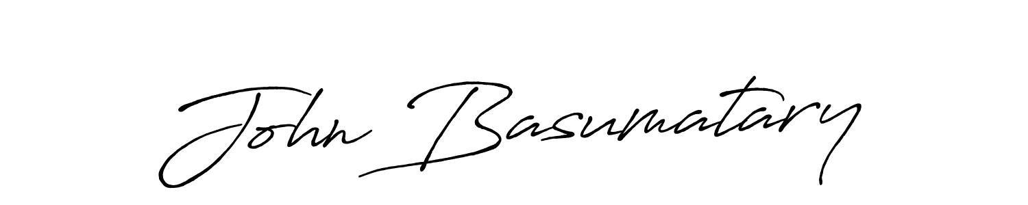 Create a beautiful signature design for name John Basumatary. With this signature (Antro_Vectra_Bolder) fonts, you can make a handwritten signature for free. John Basumatary signature style 7 images and pictures png