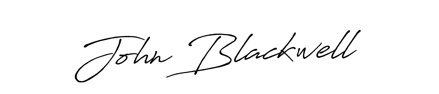 Create a beautiful signature design for name John Blackwell. With this signature (Antro_Vectra_Bolder) fonts, you can make a handwritten signature for free. John Blackwell signature style 7 images and pictures png