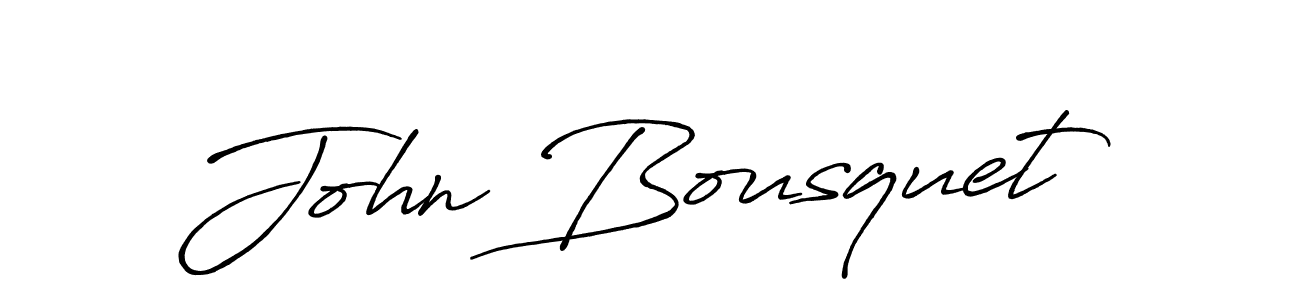 How to make John Bousquet name signature. Use Antro_Vectra_Bolder style for creating short signs online. This is the latest handwritten sign. John Bousquet signature style 7 images and pictures png