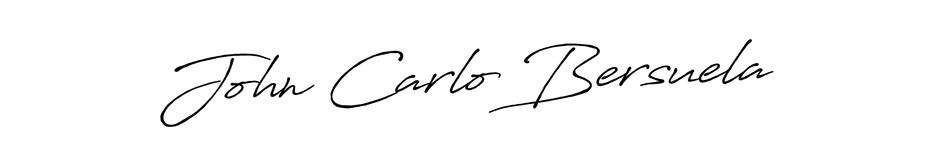 John Carlo Bersuela stylish signature style. Best Handwritten Sign (Antro_Vectra_Bolder) for my name. Handwritten Signature Collection Ideas for my name John Carlo Bersuela. John Carlo Bersuela signature style 7 images and pictures png