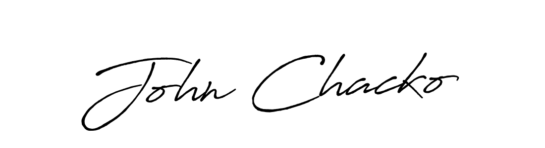 Use a signature maker to create a handwritten signature online. With this signature software, you can design (Antro_Vectra_Bolder) your own signature for name John Chacko. John Chacko signature style 7 images and pictures png