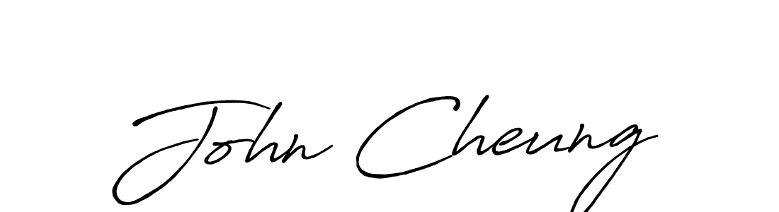 if you are searching for the best signature style for your name John Cheung. so please give up your signature search. here we have designed multiple signature styles  using Antro_Vectra_Bolder. John Cheung signature style 7 images and pictures png
