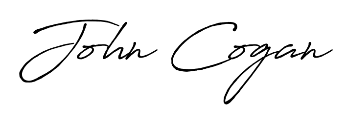 Make a beautiful signature design for name John Cogan. With this signature (Antro_Vectra_Bolder) style, you can create a handwritten signature for free. John Cogan signature style 7 images and pictures png