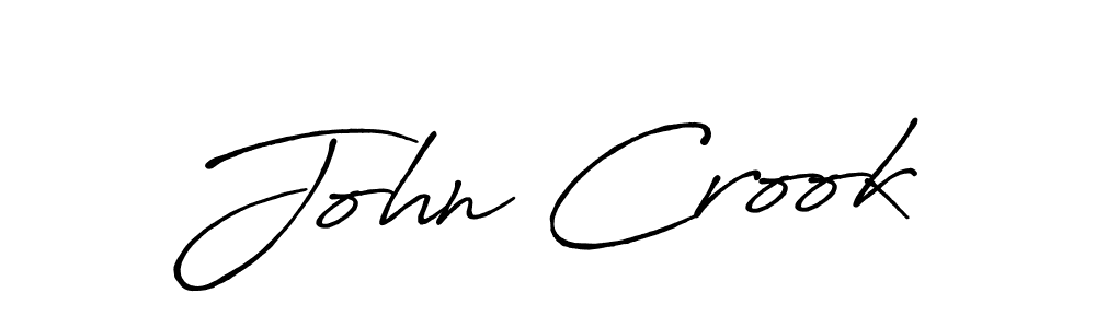 Also You can easily find your signature by using the search form. We will create John Crook name handwritten signature images for you free of cost using Antro_Vectra_Bolder sign style. John Crook signature style 7 images and pictures png