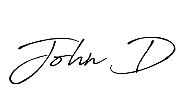 How to make John D signature? Antro_Vectra_Bolder is a professional autograph style. Create handwritten signature for John D name. John D signature style 7 images and pictures png