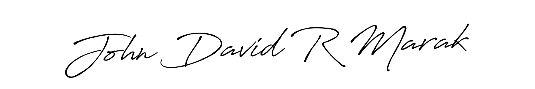 John David R Marak stylish signature style. Best Handwritten Sign (Antro_Vectra_Bolder) for my name. Handwritten Signature Collection Ideas for my name John David R Marak. John David R Marak signature style 7 images and pictures png