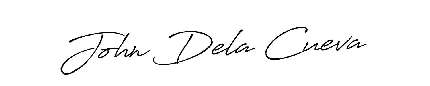 Make a beautiful signature design for name John Dela Cueva. With this signature (Antro_Vectra_Bolder) style, you can create a handwritten signature for free. John Dela Cueva signature style 7 images and pictures png