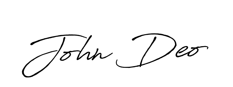 You should practise on your own different ways (Antro_Vectra_Bolder) to write your name (John Deo) in signature. don't let someone else do it for you. John Deo signature style 7 images and pictures png