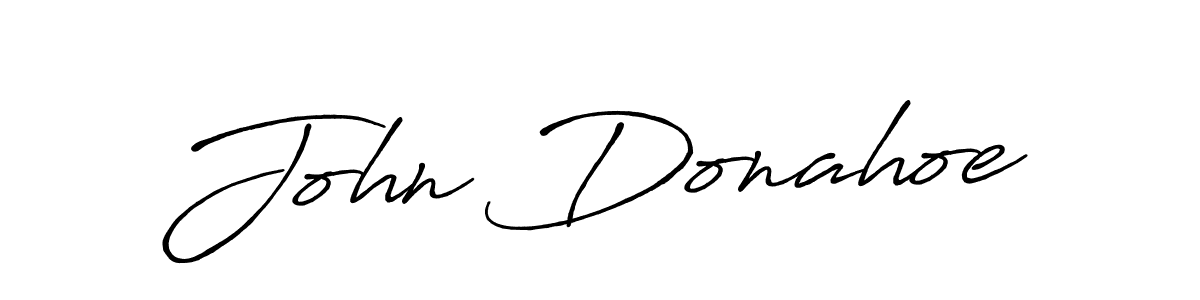 Use a signature maker to create a handwritten signature online. With this signature software, you can design (Antro_Vectra_Bolder) your own signature for name John Donahoe. John Donahoe signature style 7 images and pictures png