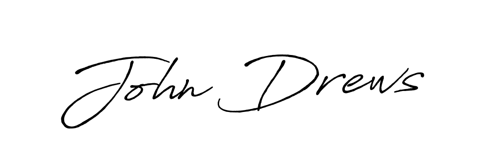 Make a beautiful signature design for name John Drews. Use this online signature maker to create a handwritten signature for free. John Drews signature style 7 images and pictures png