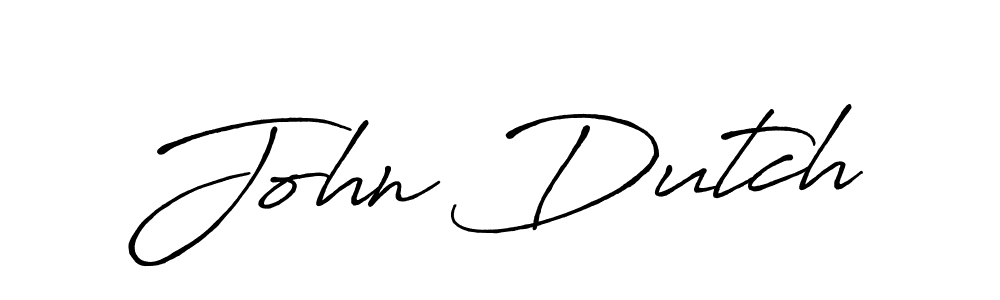 Create a beautiful signature design for name John Dutch. With this signature (Antro_Vectra_Bolder) fonts, you can make a handwritten signature for free. John Dutch signature style 7 images and pictures png