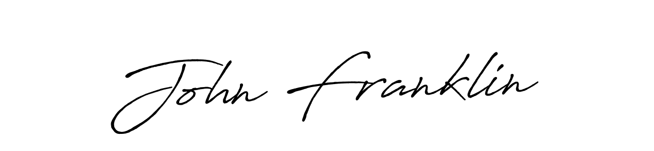 Also we have John Franklin name is the best signature style. Create professional handwritten signature collection using Antro_Vectra_Bolder autograph style. John Franklin signature style 7 images and pictures png