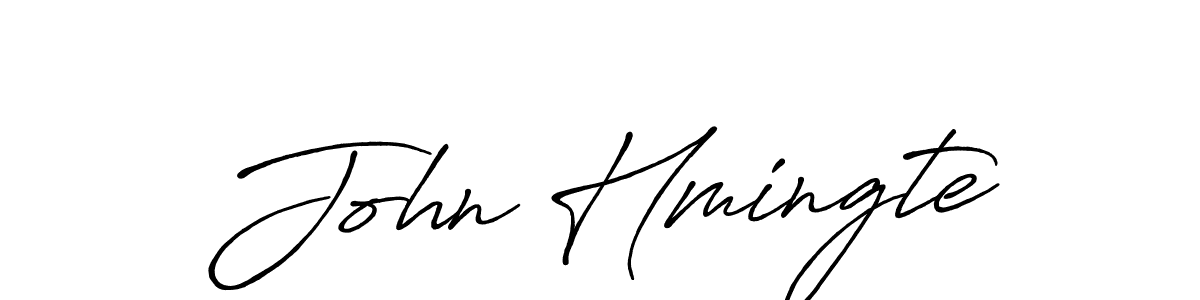 Make a short John Hmingte signature style. Manage your documents anywhere anytime using Antro_Vectra_Bolder. Create and add eSignatures, submit forms, share and send files easily. John Hmingte signature style 7 images and pictures png