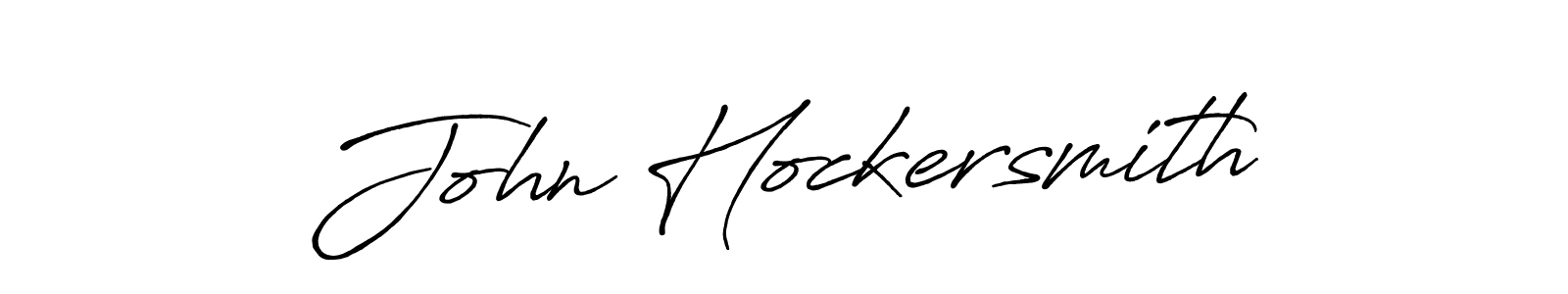 Also we have John Hockersmith name is the best signature style. Create professional handwritten signature collection using Antro_Vectra_Bolder autograph style. John Hockersmith signature style 7 images and pictures png