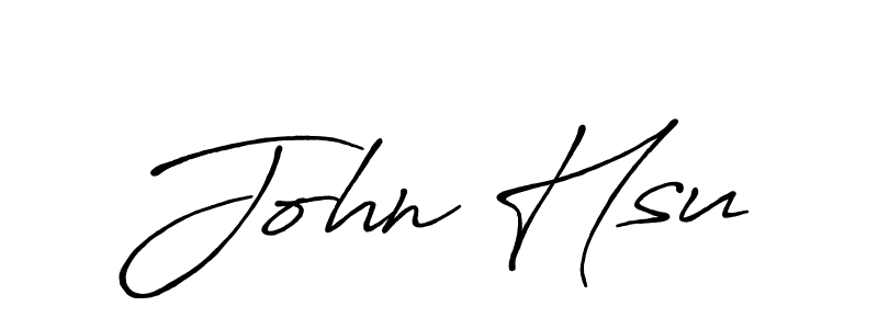 Also You can easily find your signature by using the search form. We will create John Hsu name handwritten signature images for you free of cost using Antro_Vectra_Bolder sign style. John Hsu signature style 7 images and pictures png