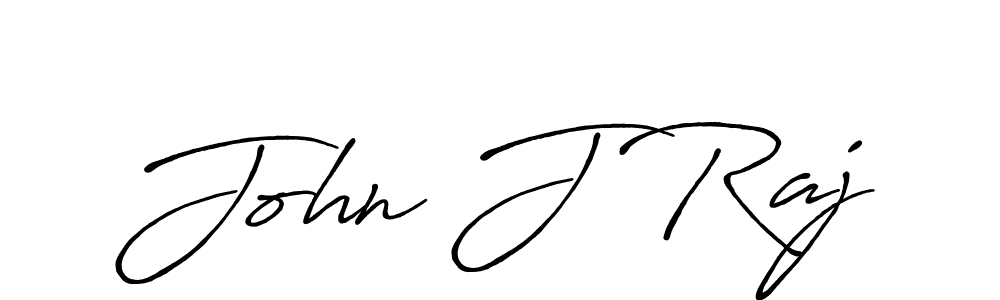 You should practise on your own different ways (Antro_Vectra_Bolder) to write your name (John J Raj) in signature. don't let someone else do it for you. John J Raj signature style 7 images and pictures png