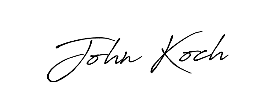 How to Draw John Koch signature style? Antro_Vectra_Bolder is a latest design signature styles for name John Koch. John Koch signature style 7 images and pictures png