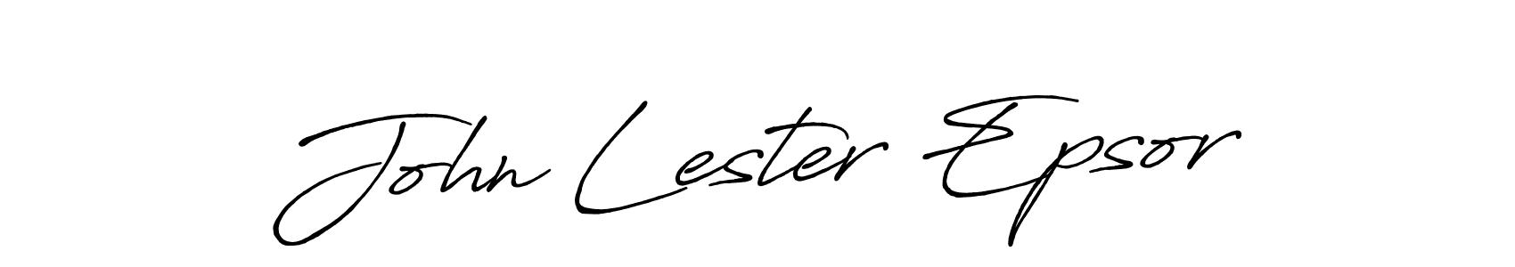 if you are searching for the best signature style for your name John Lester Epsor. so please give up your signature search. here we have designed multiple signature styles  using Antro_Vectra_Bolder. John Lester Epsor signature style 7 images and pictures png