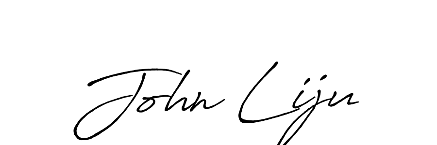 It looks lik you need a new signature style for name John Liju. Design unique handwritten (Antro_Vectra_Bolder) signature with our free signature maker in just a few clicks. John Liju signature style 7 images and pictures png