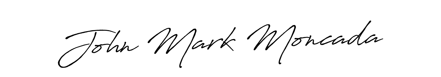 Antro_Vectra_Bolder is a professional signature style that is perfect for those who want to add a touch of class to their signature. It is also a great choice for those who want to make their signature more unique. Get John Mark Moncada name to fancy signature for free. John Mark Moncada signature style 7 images and pictures png