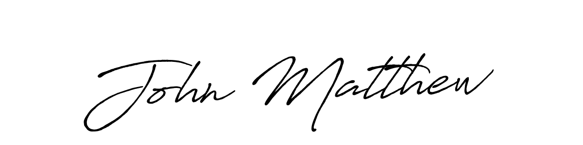 Use a signature maker to create a handwritten signature online. With this signature software, you can design (Antro_Vectra_Bolder) your own signature for name John Matthew. John Matthew signature style 7 images and pictures png