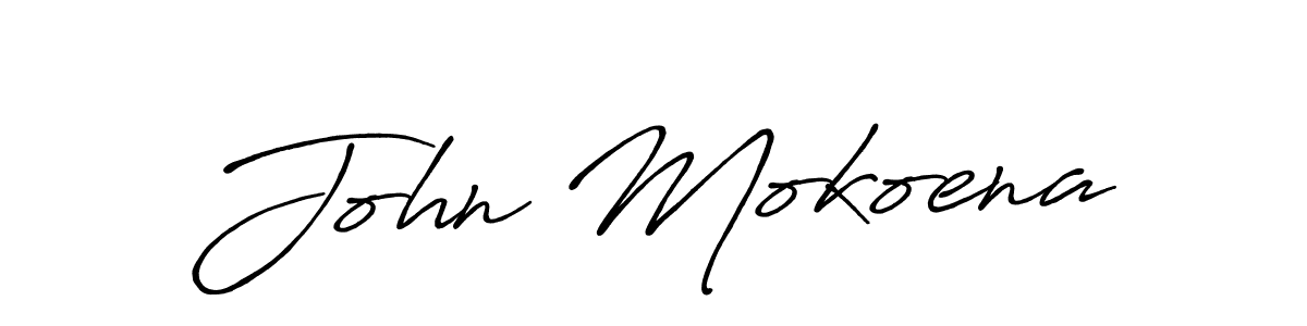 Create a beautiful signature design for name John Mokoena. With this signature (Antro_Vectra_Bolder) fonts, you can make a handwritten signature for free. John Mokoena signature style 7 images and pictures png