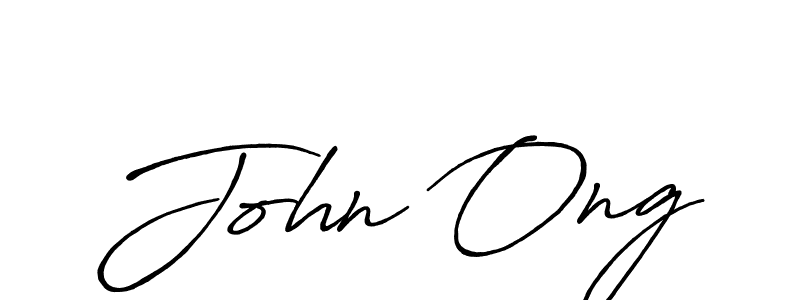 How to make John Ong signature? Antro_Vectra_Bolder is a professional autograph style. Create handwritten signature for John Ong name. John Ong signature style 7 images and pictures png