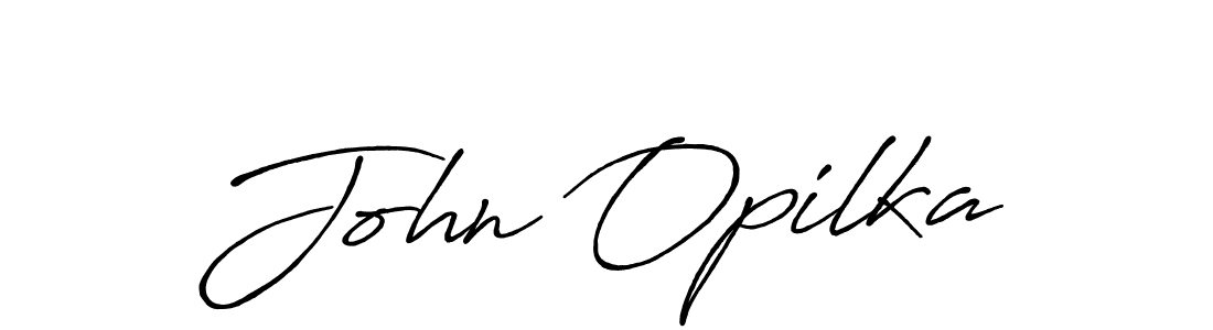 Once you've used our free online signature maker to create your best signature Antro_Vectra_Bolder style, it's time to enjoy all of the benefits that John Opilka name signing documents. John Opilka signature style 7 images and pictures png