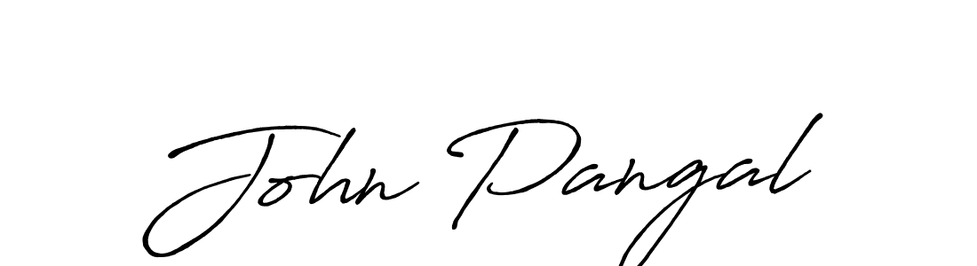 Make a beautiful signature design for name John Pangal. With this signature (Antro_Vectra_Bolder) style, you can create a handwritten signature for free. John Pangal signature style 7 images and pictures png