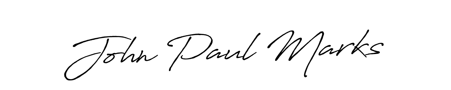 The best way (Antro_Vectra_Bolder) to make a short signature is to pick only two or three words in your name. The name John Paul Marks include a total of six letters. For converting this name. John Paul Marks signature style 7 images and pictures png