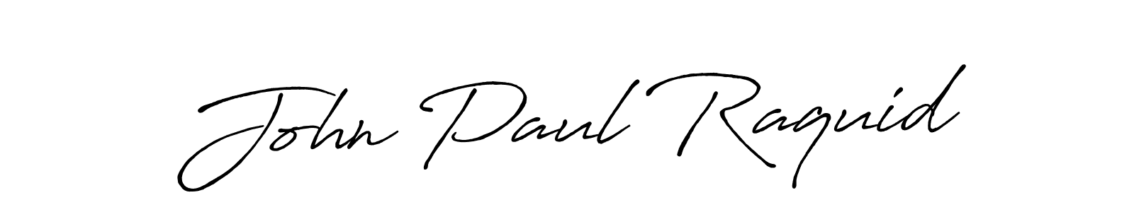 Antro_Vectra_Bolder is a professional signature style that is perfect for those who want to add a touch of class to their signature. It is also a great choice for those who want to make their signature more unique. Get John Paul Raquid name to fancy signature for free. John Paul Raquid signature style 7 images and pictures png