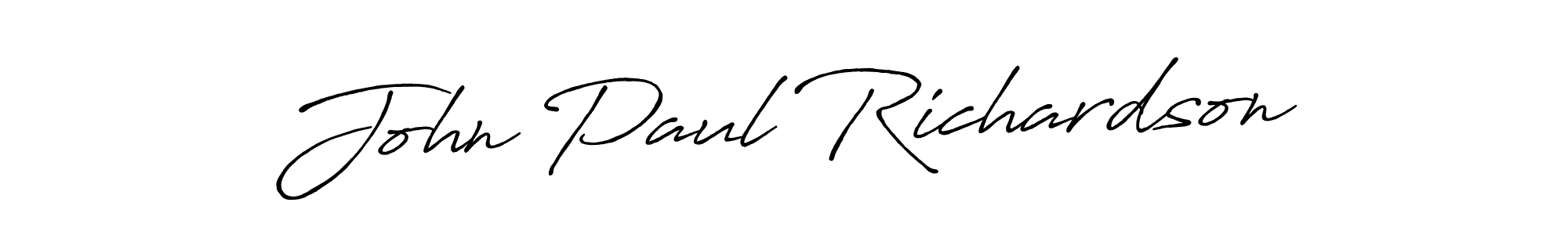 Use a signature maker to create a handwritten signature online. With this signature software, you can design (Antro_Vectra_Bolder) your own signature for name John Paul Richardson. John Paul Richardson signature style 7 images and pictures png