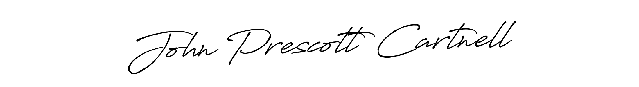 How to make John Prescott Cartnell name signature. Use Antro_Vectra_Bolder style for creating short signs online. This is the latest handwritten sign. John Prescott Cartnell signature style 7 images and pictures png