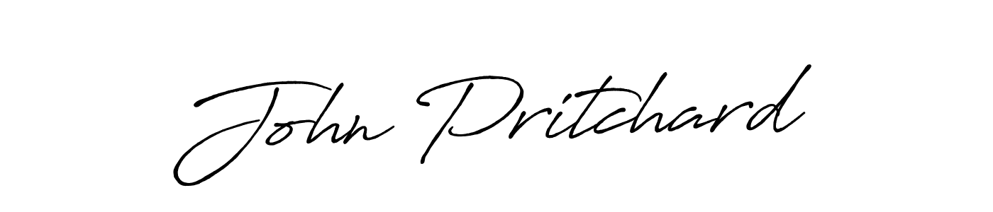 Make a beautiful signature design for name John Pritchard. With this signature (Antro_Vectra_Bolder) style, you can create a handwritten signature for free. John Pritchard signature style 7 images and pictures png