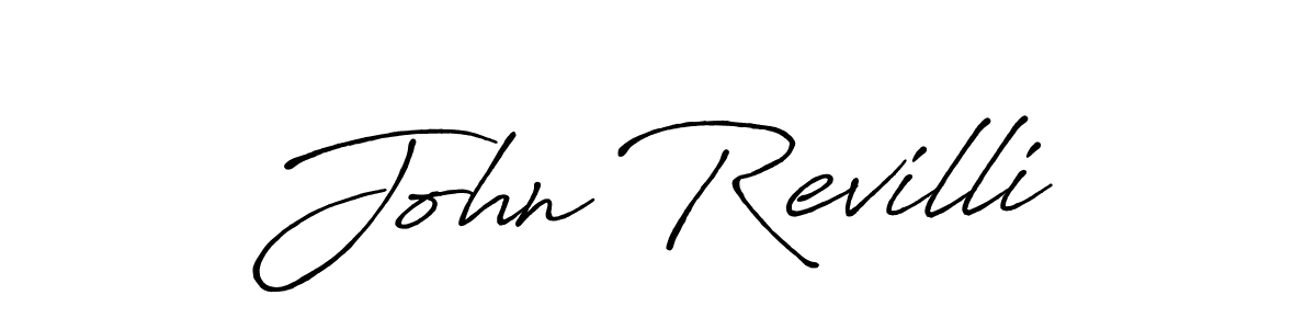 You should practise on your own different ways (Antro_Vectra_Bolder) to write your name (John Revilli) in signature. don't let someone else do it for you. John Revilli signature style 7 images and pictures png