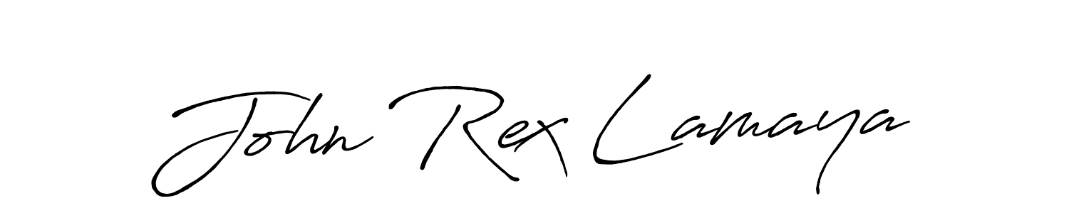 Antro_Vectra_Bolder is a professional signature style that is perfect for those who want to add a touch of class to their signature. It is also a great choice for those who want to make their signature more unique. Get John Rex Lamaya name to fancy signature for free. John Rex Lamaya signature style 7 images and pictures png