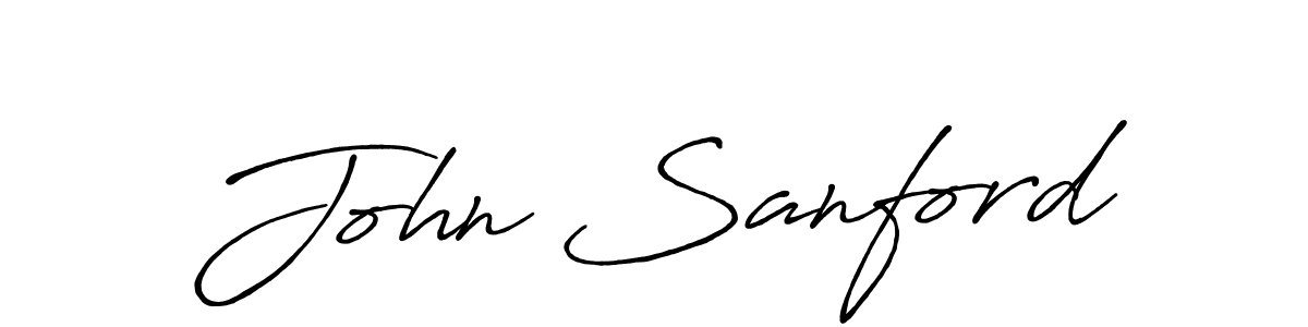 The best way (Antro_Vectra_Bolder) to make a short signature is to pick only two or three words in your name. The name John Sanford include a total of six letters. For converting this name. John Sanford signature style 7 images and pictures png
