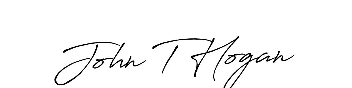 Use a signature maker to create a handwritten signature online. With this signature software, you can design (Antro_Vectra_Bolder) your own signature for name John T Hogan. John T Hogan signature style 7 images and pictures png