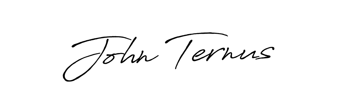 You should practise on your own different ways (Antro_Vectra_Bolder) to write your name (John Ternus) in signature. don't let someone else do it for you. John Ternus signature style 7 images and pictures png