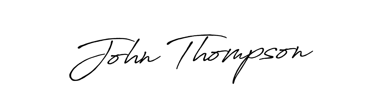 Make a short John Thompson signature style. Manage your documents anywhere anytime using Antro_Vectra_Bolder. Create and add eSignatures, submit forms, share and send files easily. John Thompson signature style 7 images and pictures png