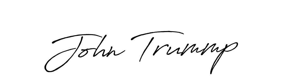 Similarly Antro_Vectra_Bolder is the best handwritten signature design. Signature creator online .You can use it as an online autograph creator for name John Trummp. John Trummp signature style 7 images and pictures png