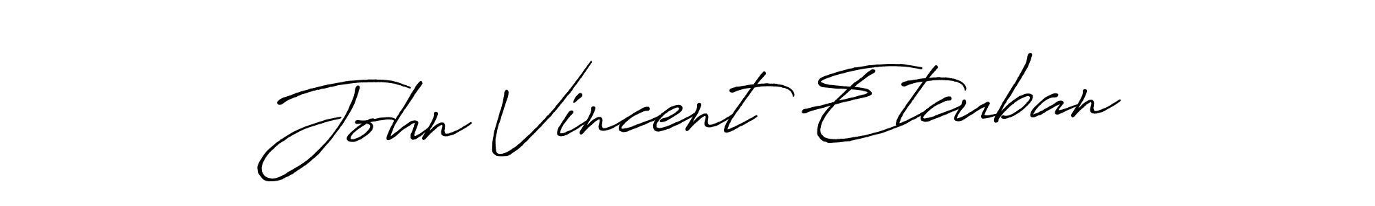 Once you've used our free online signature maker to create your best signature Antro_Vectra_Bolder style, it's time to enjoy all of the benefits that John Vincent Etcuban name signing documents. John Vincent Etcuban signature style 7 images and pictures png