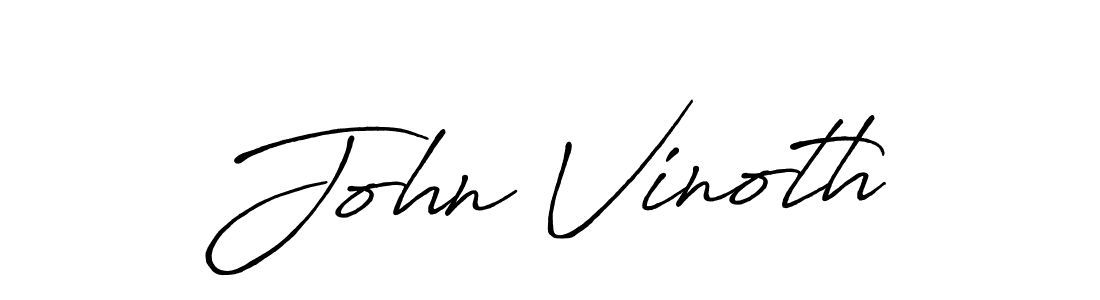 It looks lik you need a new signature style for name John Vinoth. Design unique handwritten (Antro_Vectra_Bolder) signature with our free signature maker in just a few clicks. John Vinoth signature style 7 images and pictures png