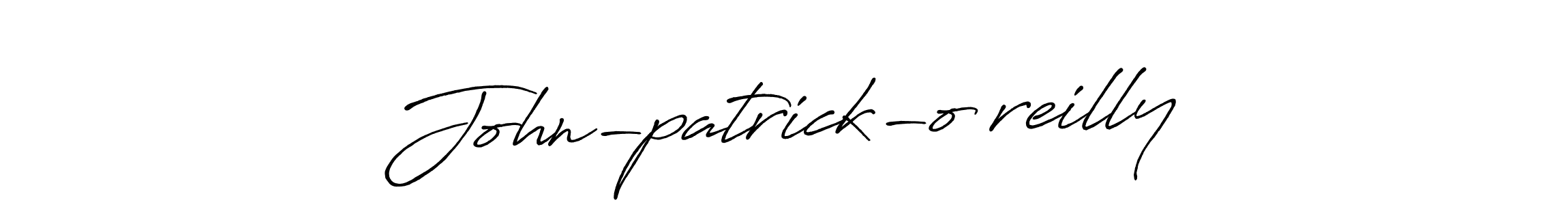 John-patrick-o’reilly stylish signature style. Best Handwritten Sign (Antro_Vectra_Bolder) for my name. Handwritten Signature Collection Ideas for my name John-patrick-o’reilly. John-patrick-o’reilly signature style 7 images and pictures png