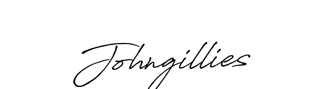 Use a signature maker to create a handwritten signature online. With this signature software, you can design (Antro_Vectra_Bolder) your own signature for name Johngillies. Johngillies signature style 7 images and pictures png