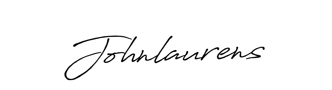 Design your own signature with our free online signature maker. With this signature software, you can create a handwritten (Antro_Vectra_Bolder) signature for name Johnlaurens. Johnlaurens signature style 7 images and pictures png