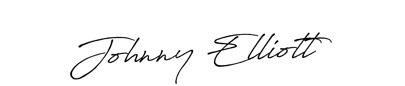 You should practise on your own different ways (Antro_Vectra_Bolder) to write your name (Johnny Elliott) in signature. don't let someone else do it for you. Johnny Elliott signature style 7 images and pictures png