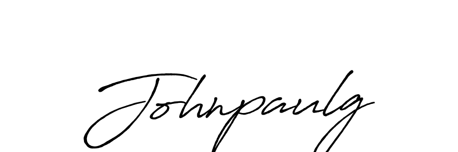 Johnpaulg stylish signature style. Best Handwritten Sign (Antro_Vectra_Bolder) for my name. Handwritten Signature Collection Ideas for my name Johnpaulg. Johnpaulg signature style 7 images and pictures png