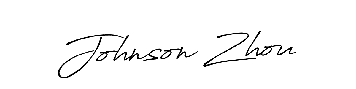 Antro_Vectra_Bolder is a professional signature style that is perfect for those who want to add a touch of class to their signature. It is also a great choice for those who want to make their signature more unique. Get Johnson Zhou name to fancy signature for free. Johnson Zhou signature style 7 images and pictures png