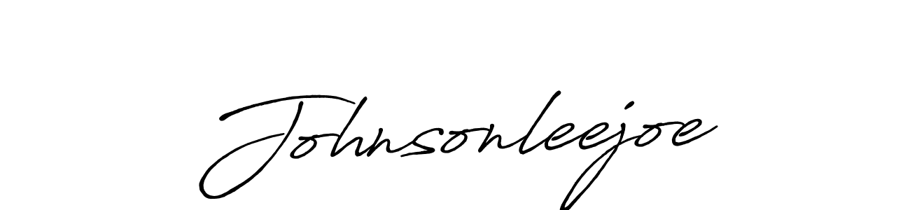 Also we have Johnsonleejoe name is the best signature style. Create professional handwritten signature collection using Antro_Vectra_Bolder autograph style. Johnsonleejoe signature style 7 images and pictures png